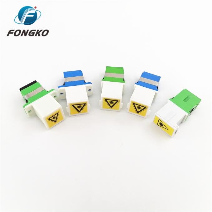 Single Mode Multimode LC Duplex Keystone Female Fiber for SC Adapter