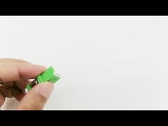 SM Duplex LC APC Fiber Optic Adapter Without Flange
