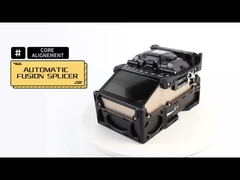 6 Motors Optical Fibre Cable Fusion Splicer Ftth Fiber Optic Splicing Machine