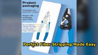 Precision Fiber Optic Cable Stripper Tool