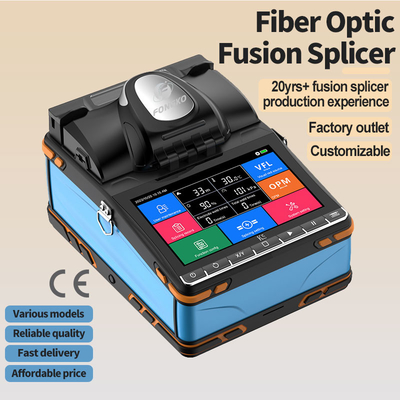 6 Motor 8S Fast Welding Optical Fiber Fusion Splicer For Construction
