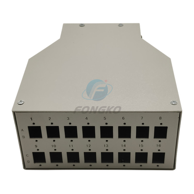 Outdoor Ftth Terminal Box Din Rail Mounted 4/8/12 Cores