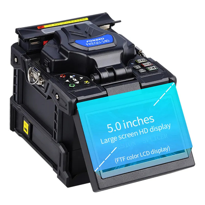 FTTH G 657 Fusion Fiber Optic Splicer With Fiber Cutter Cleaver