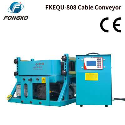 FONGKO FKEQU-808 Portable Heavy Duty Cable Conveyor Tunnel Cable Laying Machine for Construction Cable Installation