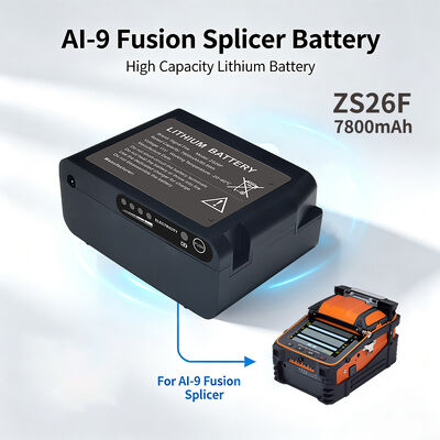 Original AI-9 Battery ZS26F 7800mAh Lithium Battery for AI9 Optical Fiber Fusion Splicer
