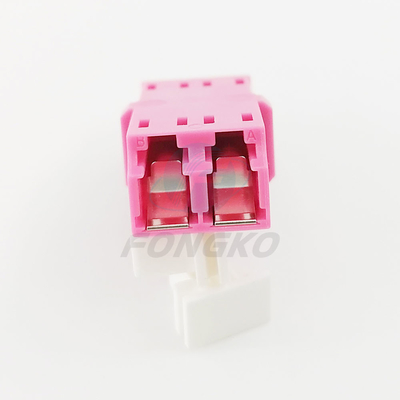 Anti-Laser OM4 Duplex Fiber Optic Adapter Lc To Lc For Communication