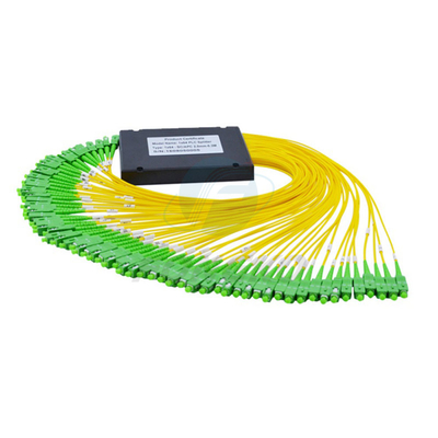 Pon Fttx 1x64 PLC Optical Fiber Cable Splitter For CATV Network