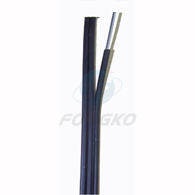 2 Core Ftth Outdoor Fiber Optic Cable Gjxch Lszh Fire Resistant Cable