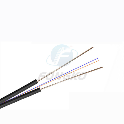Lszh Single Core FTTH Indoor Fiber Optic Cable GJXH Communication Pigtail