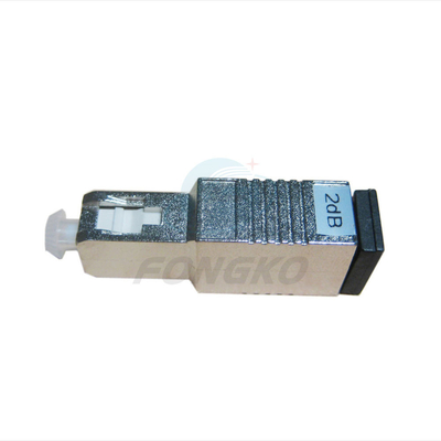Plug In SC/PC Multimode Optic Variable Fiber Attenuator 62.5/125