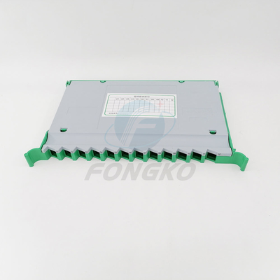 12 Cores ABS FTTH ODF Optical Distribution Frame Fiber Optic Cable Tray