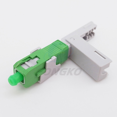 SC APC Fiber Quick Connector Field Assembly 2.0x3.0 Cable Multimode