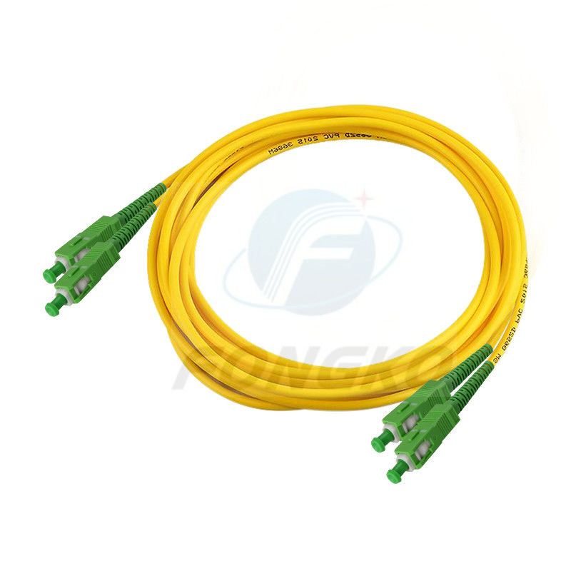 G.657A1 OM3 OM4 Multimode Fiber Optic Patch Cord FTTH With SC LC FC ST ...