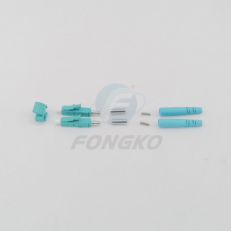 Fiber Optical Connector Kit Lc/UPC FTTH FTTX OM3 Duplex 3.0mm Fiber