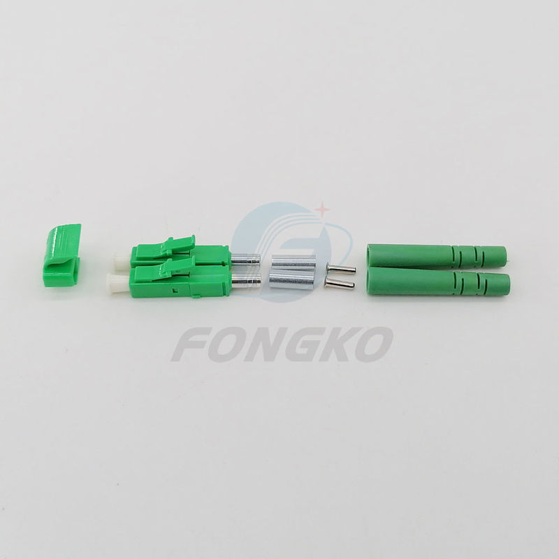 OEM Lc Fiber Optical Connector Kit Single Mode Duplex 3.0mm APC Fiber