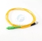 Sc / APC To FC G657A1 Fiber Patch Cord Optical Fiber Patch Cords 2 / 3mm 1 2 3 4 5m