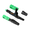 SC APC UPC Fiber Optic Fast Connector 2x3mm Flat Drop Cable 55mm 60mm
