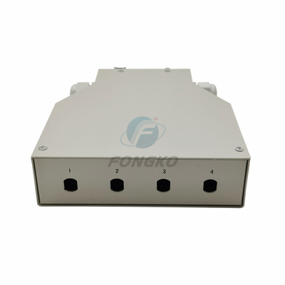 Outdoor ST ftth fiber termination box 4 Ports 4 Cores