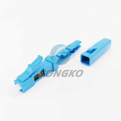 LC UPC FTTH Cold Fiber Optic Quick Connector ABS Multimode