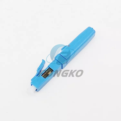 LC UPC FTTH Cold Fiber Optic Quick Connector ABS Multimode