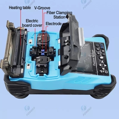 Fiber Optic Fusion Splicer FTTH Optical Fibre Wielding Fusion Splicing Machine