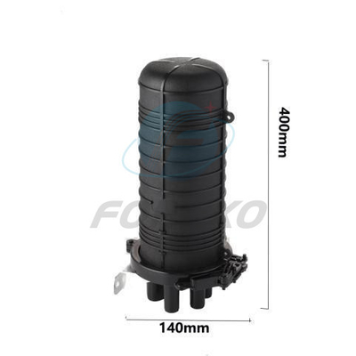 IP68 96 Cores Dome Fiber Optic Splice Closure Heat Shrink Vertical Fiber Optical Joint Box