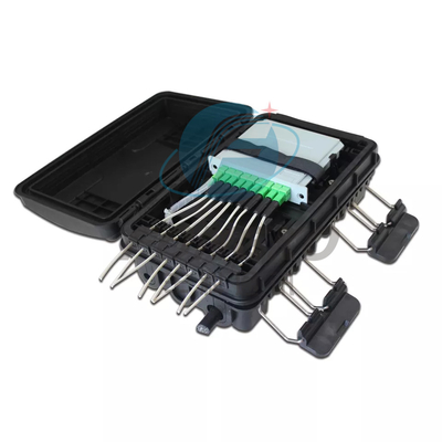 Outdoor Fiber Optic Distribution Box with 1*16 PLC Splitter FTTH Pigtails Adapter CTO Box