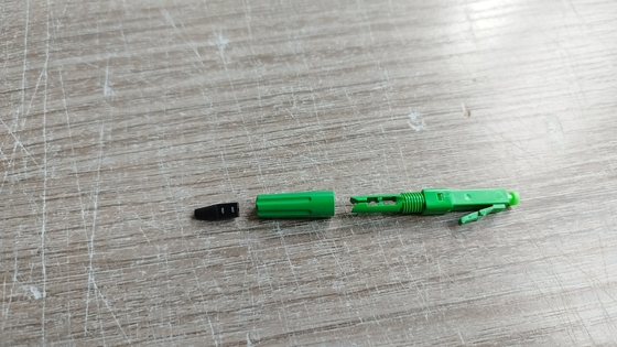 LC APC Fiber Optic Fast Connector FTTH Quick Connector For 0.9 2.0 3.0mm Cable