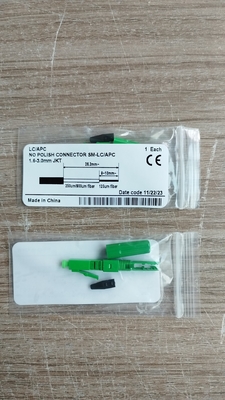 LC APC Fiber Optic Fast Connector FTTH Quick Connector For 0.9 2.0 3.0mm Cable