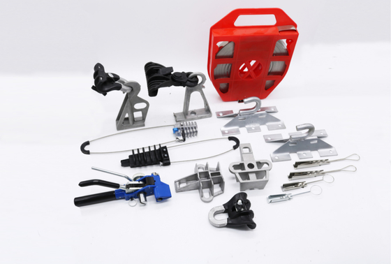 Universal Pole Iber Optic Cable Clamp Fitting Accessories Pole Hook Fix Clamp For Cable