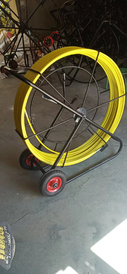4.5mm-18mm Telecom Products Fiber Snake Cable Duct Rodder Optical Fiber Cable Pulling Duct Rod