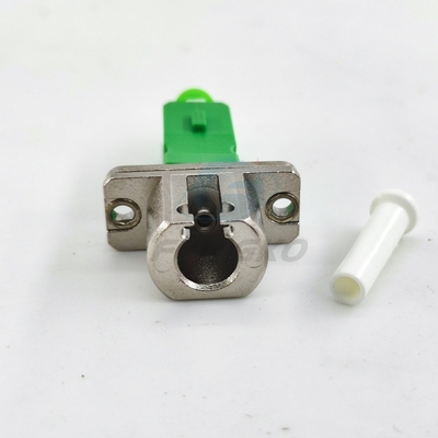 Simplex Simglemode Fiber Optic Adapter LC APC - SC APC FTTH Male Adaptor Optical Metal Coupler