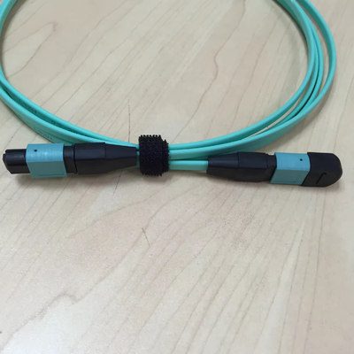 MPO/UPC - Male MPO/APC - Female Fiber Optic Patch Cable OM3 FTTH 12 Cores Fiber Optic Patch Cord