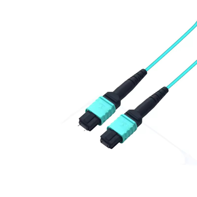 MPO/UPC - Male MPO/APC - Female Fiber Optic Patch Cable OM3 FTTH 12 Cores Fiber Optic Patch Cord