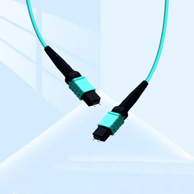 MPO/UPC - Male MPO/APC - Female Fiber Optic Patch Cable OM3 FTTH 12 Cores Fiber Optic Patch Cord