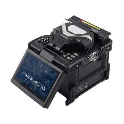 6 Motors FKEQU-161 Fiber Optic Fusion Splicer 6S FTTH Splicing Machine for Fast Splicing