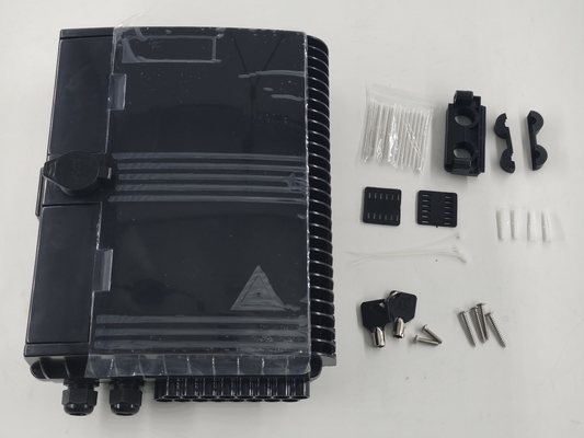 Outdoor 16 Core Fiber Optic Termination Box With SC Splitter Nap Ftth Fiber Distribution Box Fiber Termination Box