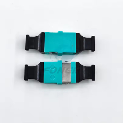 MPO Simplex Fiber Adapter Optical Coupler No Flange OM3 Fiber Optic Adapter