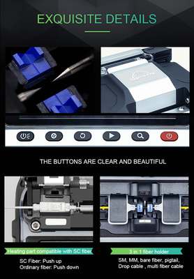 AI20 AI30 AI10 FTTH Fusion Splicer FTTH Optical Fiber Welder Fiber Optic Splicing Machine