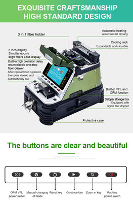 AI20 AI30 FTTH Fusion Splicer FTTH Optical Fiber Welder Fiber Optic Splicing Machine