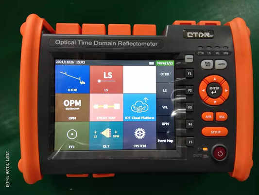 FTTH VFL OPM Optical Time Domain Reflectometer Smart Multi Functional Fiber Optic OTDR