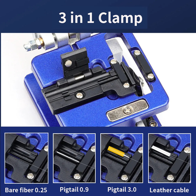 Cold Connection Fiber Optic Equipment Cutter FTTH Tool Kit Fiber Optic Cable Cleaver
