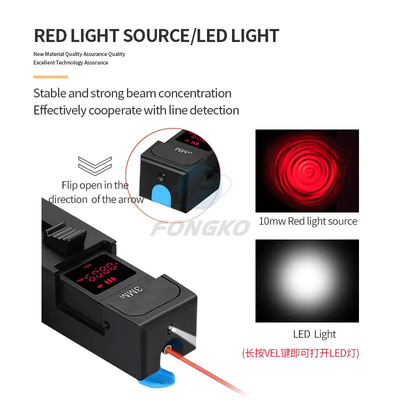 Fiber Optic Tester 10km Red Light Source Led Light All-in-one Machine Fiber Signal Identification Instrument