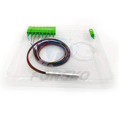 1x2 1x4 1x8 1x16 2x8 2x16 PLC Splitter PLC Fiber Optical Splitter with SC APC UPC Connector