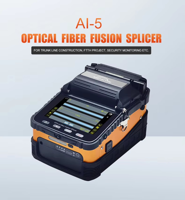 AI-5 4 ​​motors fiber optic fusion splicer automatic fusion splicer fiber optic fusion splicer