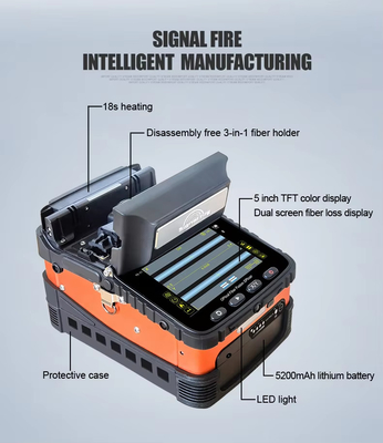 AI-5 4 ​​motors fiber optic fusion splicer automatic fusion splicer fiber optic fusion splicer