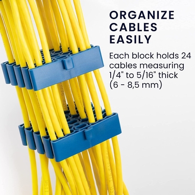 Network Cable Manager CAT5 CAT6 Cable Comb Fiber Optic Cable Dresser
