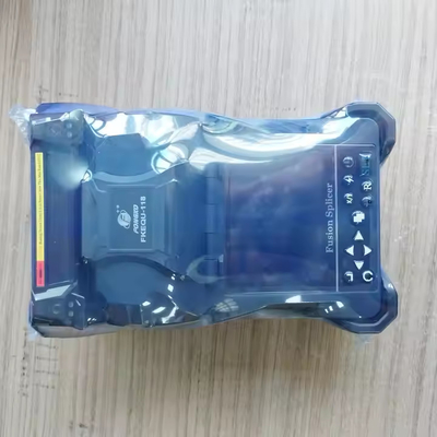 FTTH Welding Splicer Fiber Optic Fusion Splicer Kit With 7s Dark Blue Language 2 Languages Chinese/Endlish