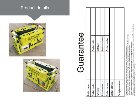 Fongko Fiber Optic Cable Pulling Device No-load Speed 1400 RPM Traction Speed 6 m/min Ideal for Long Distance Conveying