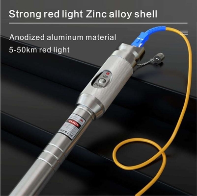 FONGKO Optical Fiber Cable Tester Pen VFL 5km Portablered Red Light Fault Locator B1-05 VFL 5mw Visual Fault Locator